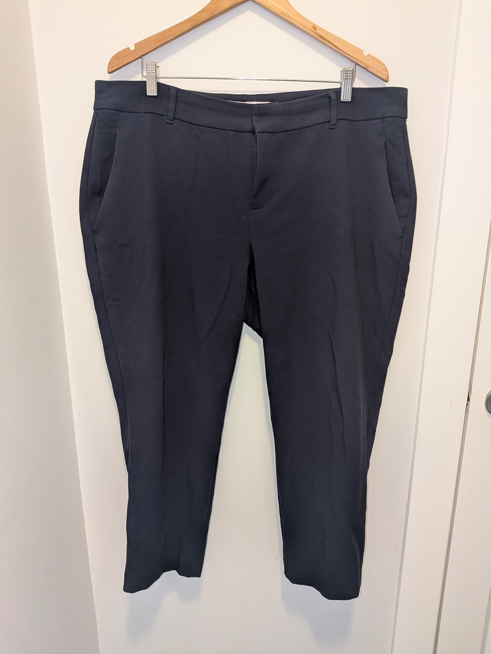 Old Navy Navy Cropped Women's Dress Pants